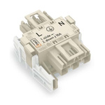 Wago 770 Series T-Connector, 3-Pole, Cable Mount, 25A, IP20