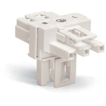 Wago 770 Series Distribution Connector, 3-Pole, Female, Male, Cable Mount, 25A, IP20