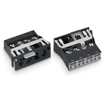 Wago 770 Series Plug, 4-Pole, Snap-In, 25A, IP20