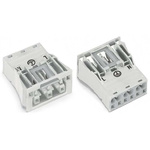 Wago 770 Series Socket, 3-Pole, Female, Snap-In, 25A, IP20