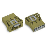 Wago 770 Series Plug, 3-Pole, Snap-In, 25A, IP20