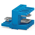 Wago 770 Series Distribution Connector, 5-Pole, Female, Male, Cable Mount, 25A, IP20