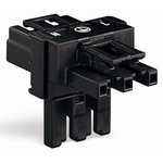 Wago 770 Series Distribution Block, 3-Pole, Male to Female, 4-Way, 25A