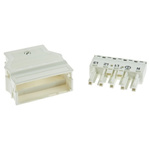 Wago 770 Series Distribution Block, 5-Pole, Female, 10-Way, 25A