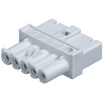 Wieland Gesis Series Coupler, 4-Pole, Male to Female, PCB Mount, 16A, IP40