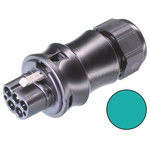 Wieland RST20i5 Series Connector, 5-Pole, Male, 1-Way, Cable Mount, 20A, IP66, IP68, IP69