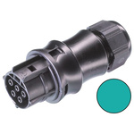 Wieland RST20i5 Series Circular Connector, 5-Pole, Female, Cable Mount, 20A, IP68