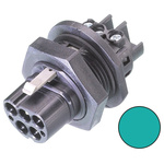 Wieland RST20i5 Series Connector, 5-Pole, Male, 1-Way, Panel Mount, 20A, IP66, IP68, IP69