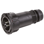Wieland RST50i5 Series Connector, 5-Pole, Male, 1-Way, Cable Mount, 50A, IP66, IP67, IP69