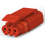 TE Connectivity SlimSeal Connector Miniature Series Miniature, 3-Pole, Male, 3-Way, Cable Mount, 5A, IP67