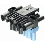 Wieland GST18i6 Series T-Distributor, 6-Pole, Cable Mount, 20A, IP20