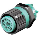 Wieland RST Mini Series Mini Connector, 5-Pole, Female, 1-Way, Panel Mount, 16A, IP66, IP68, IP69