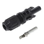 Staubli MC4-Evo2 Series, Female, Cable Mount MC4 Connector, Rated At 45A, 1.5 kV