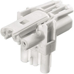 Wieland GST18i Series T-Distributor, 3-Pole, 3-Way, 20A, IP20