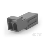 TE Connectivity LIGHT-N-LOK Series Modular Latched Wire to Wire, 2-Pole, Female, 2-Way, Cable Mount, 9A