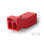 TE Connectivity LIGHT-N-LOK Series Modular Latched Wire to Wire, 2-Pole, Female, 2-Way, Cable Mount, 9A