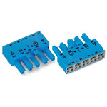 Wago 770 Series Lighting Connector, 5-Pole, Female, 5-Way, Cable Mount, 25A