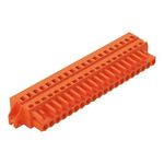 Wago 231 Series Pluggable Connectors, 20-Pole, Female, 20-Way, Cable Mount, 16A