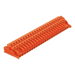 Wago 231 Series Pluggable Connector, 23-Pole, Female, 23-Way, Free Hanging, 16A