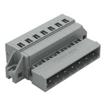 Wago 231 Series Pluggable Connectors, 7-Pole, Male, 7-Way, Snap-In, 12A