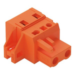 Wago 231 Series Connector, 2-Pole, Female, 2-Way, Feed Through, 16A
