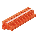 Wago 231 Series Pluggable Connector, 10-Pole, Female, 10-Way, Snap-In, 16A