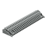 Wago 231 Series Connector, 22-Pole, Female, 22-Way, Snap-In, 16A