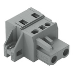 Wago 231 Series Connector, 2-Pole, Female, 2-Way, Feed Through, 15A