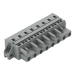 Wago 231 Series Connector, 6-Pole, Female, 6-Way, Cable Mount, 15A