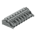 Wago 231 Series Connector, 8-Pole, Female, 8-Way, Cable Mount, 15A