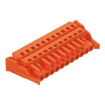 Wago 231 Series Connector, 11-Pole, Female, 11-Way, Snap-In, 16A