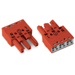 Wago 770 Series Socket, 3-Pole, Female, Cable Mount, 25A, IP20