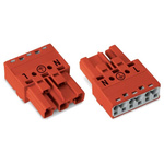 Wago 770 Series Plug, 3-Pole, Cable Mount, 25A, IP20