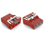 Wago 770 Series Plug, 3-Pole, Snap-In, 25A, IP20