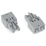 Wago 770 Series Socket, 2-Pole, Female, Cable Mount, 25A, IP20