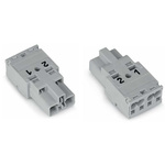 Wago 770 Series Plug, 2-Pole, Cable Mount, 25A, IP20