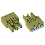 Wago 770 Series Socket, 3-Pole, Female, Cable Mount, 25A, IP20