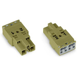 Wago 770 Series Plug, 2-Pole, Cable Mount, 25A, IP20