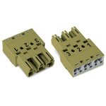 Wago 770 Series Plug, 3-Pole, Cable Mount, 25A, IP20