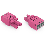 Wago 770 Series Socket, 2-Pole, Female, Cable Mount, 25A, IP20