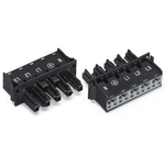 Wago 770 Series Socket, 5-Pole, Female, Snap-In, 25A, IP20