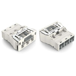 Wago 770 Series Plug, 3-Pole, Snap-In, 25A, IP20