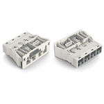 Wago 770 Series Plug, 4-Pole, Snap-In, 25A, IP20