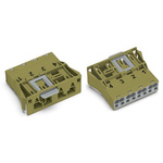 Wago 770 Series Plug, 4-Pole, Snap-In, 25A, IP20
