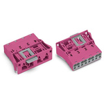 Wago 770 Series Plug, 4-Pole, Snap-In, 25A, IP20