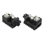 Wago 772 Series Tap-Off Module, 3-Pole, Cable Mount, 25A, IP20