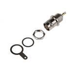 RS PRO, jack Panel Mount BNC Connector, 50Ω, Solder Termination, Straight Body