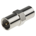 RS PRO Straight 50Ω RF Adapter FME Plug to FME Plug 900MHz