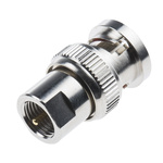 RS PRO Straight 50Ω RF Adapter FME Plug to BNC Plug 900MHz