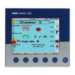 Jumo IMAGO 500 PID Temperature Controller, 144 x 133mm 2 (Analogue), 6 (Binary) Input, 3 Output Analogue, 110 →